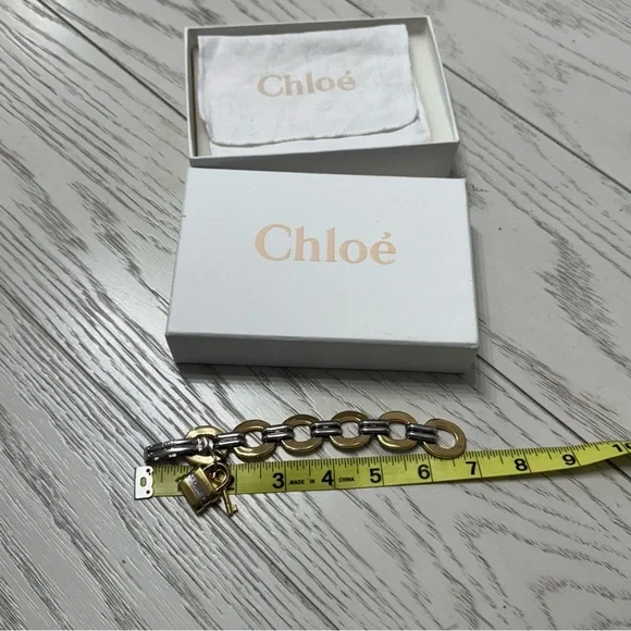 Chloe Gold and Silver Bracelet